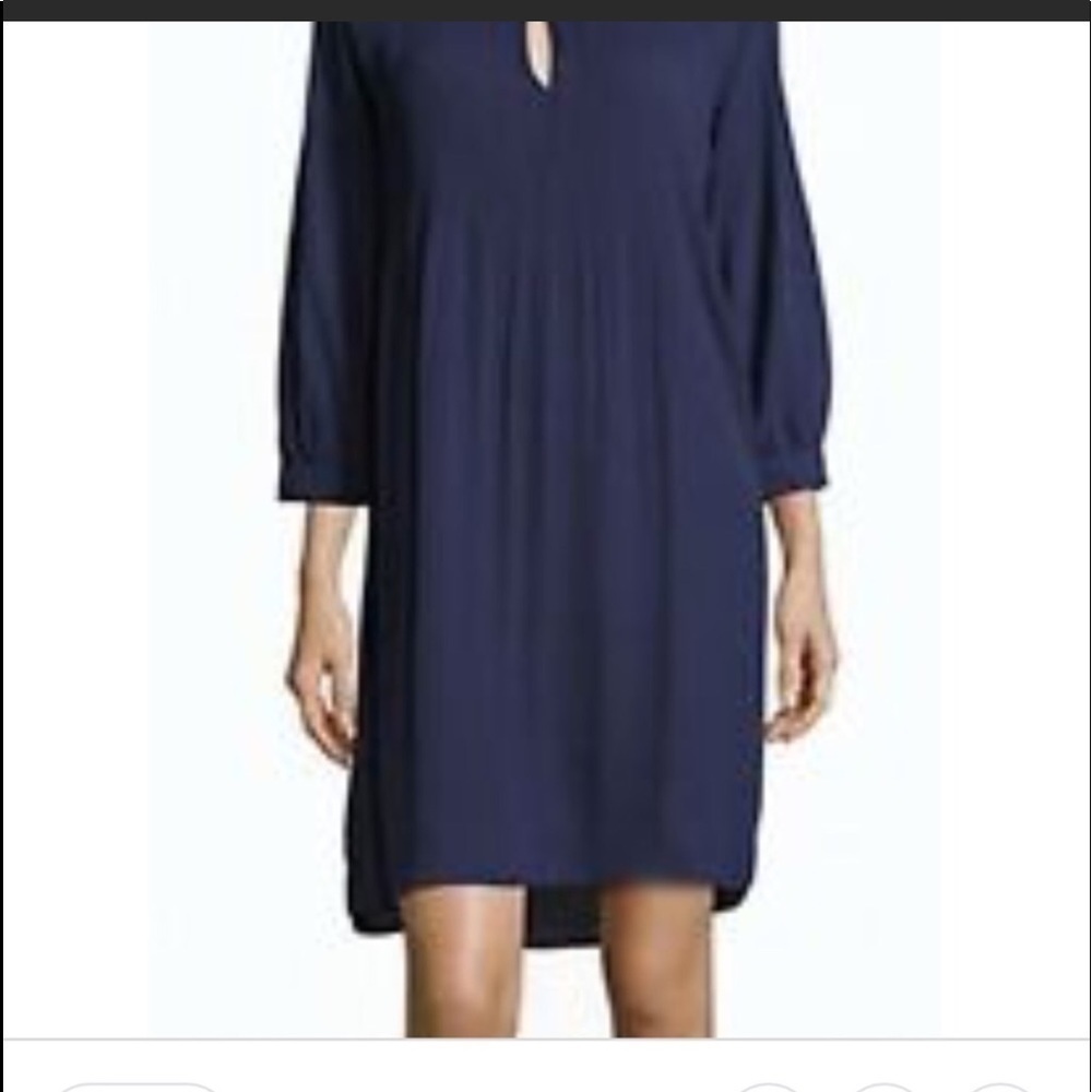 H by Halston casual sheath Dress in Navy